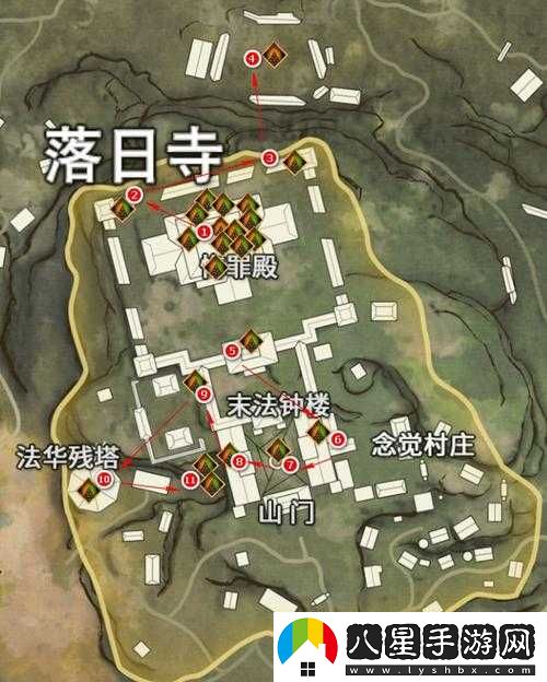 永劫無(wú)間火羅國(guó)全圖金綠堆位置匯總