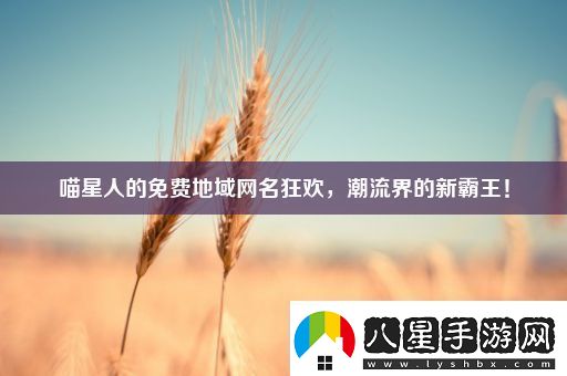 喵星人的免費(fèi)地域網(wǎng)名狂歡潮流界的新霸王！