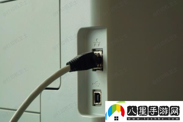 打印機USB線纜連接