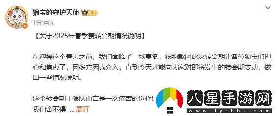 狼隊轉會說明