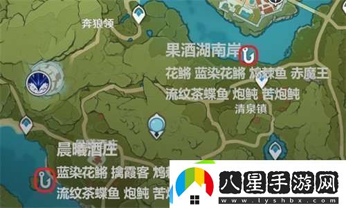 原神炮鲀?cè)谀尼?></p><p>璃月-璃月港</p><p>具體位置如下：</p><p style=