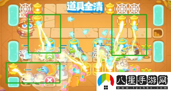 保衛(wèi)蘿卜4法老歸來第九關(guān)怎么過