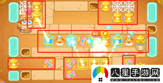 保衛(wèi)蘿卜4法老歸來第九關(guān)怎么過