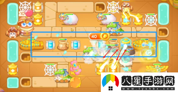保衛(wèi)蘿卜4法老歸來第九關(guān)怎么過