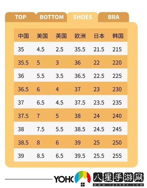 理解歐洲尺碼與日本尺碼的專線年費(fèi)詳情