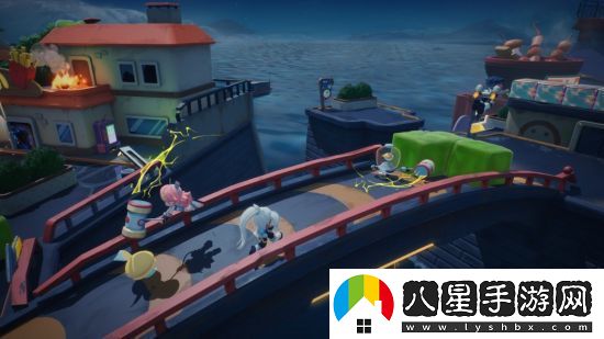 闖關(guān)型派對游戲異星狂奔Steam頁面