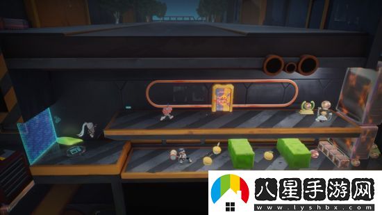 闖關(guān)型派對游戲異星狂奔Steam頁面