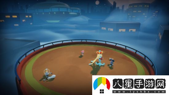 闖關(guān)型派對游戲異星狂奔Steam頁面