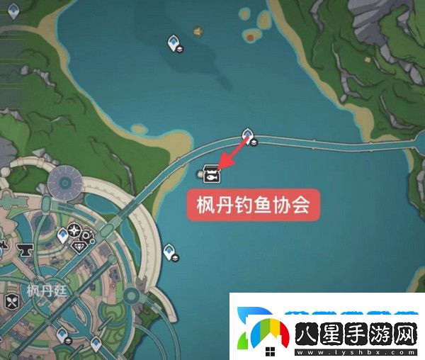 原神灰河渡手釣魚地點分布圖