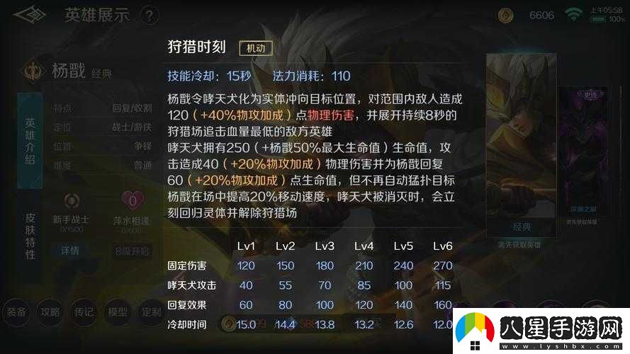 王者榮耀楊戩5V5團戰(zhàn)無敵