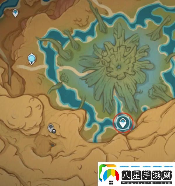 原神浮羅囿荒石蒼漠地下錨點解鎖攻略
